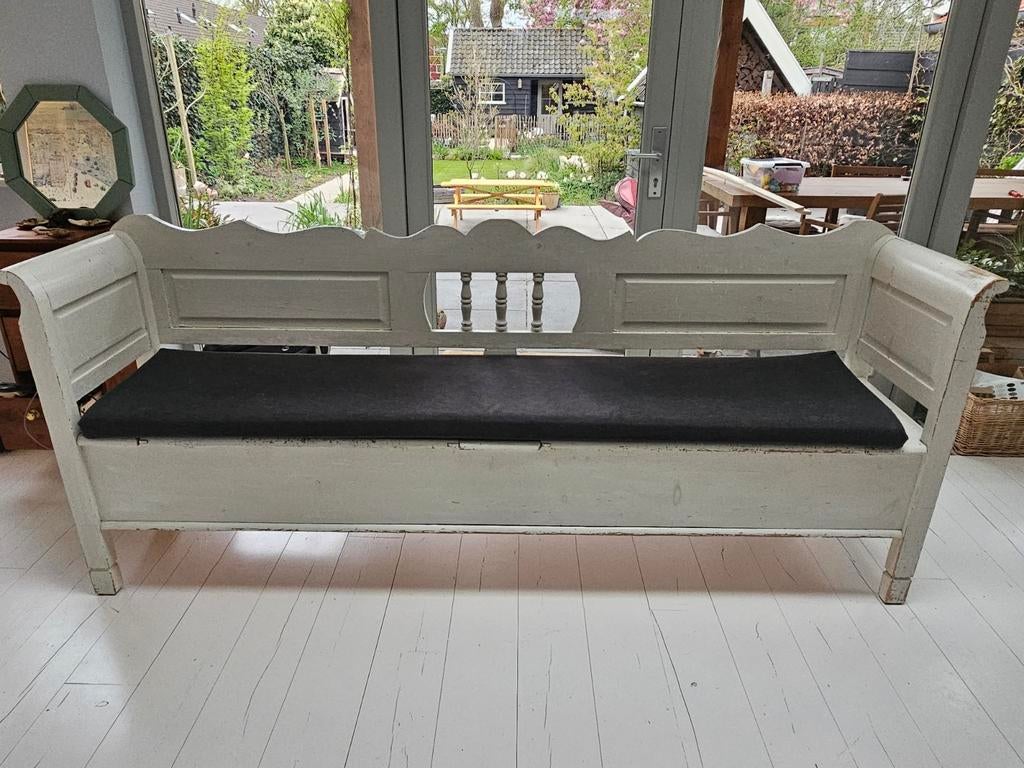 Zweedse Klepbank 225 cm, Ophalen