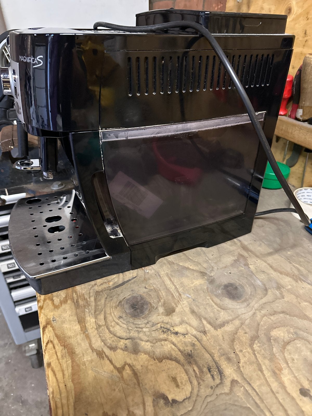 De'Longhi Magnifica S volautomatische espressomachine, Ophalen, Afneembaar waterreservoir, Gebruikt, Espresso apparaat