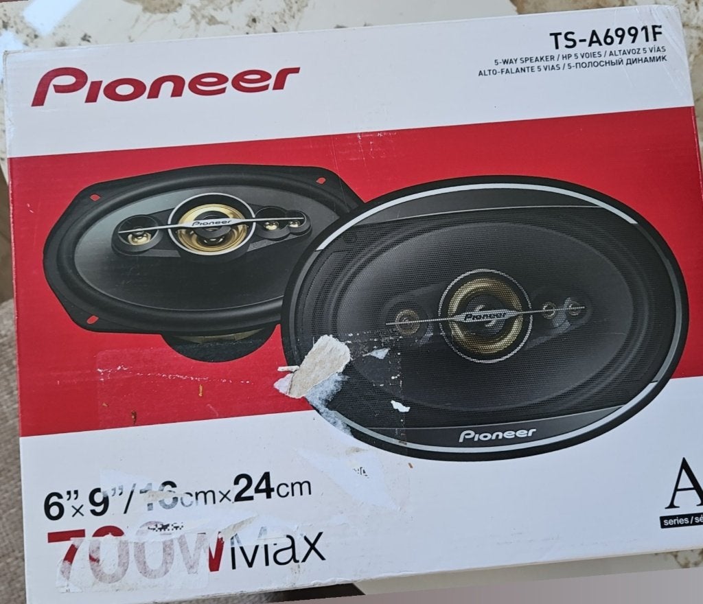 Pioneer TS-A6991F Autospeakers 6x9" – 700W Max, Ophalen, Nieuw, Minder dan 60 watt, Overige merken