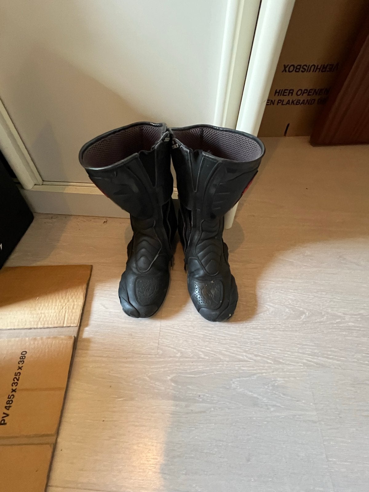 Sidi motorlaarzen, gebruikt, maat 41, Motoren, Ophalen of Verzenden, Tweedehands, Heren, Laarzen