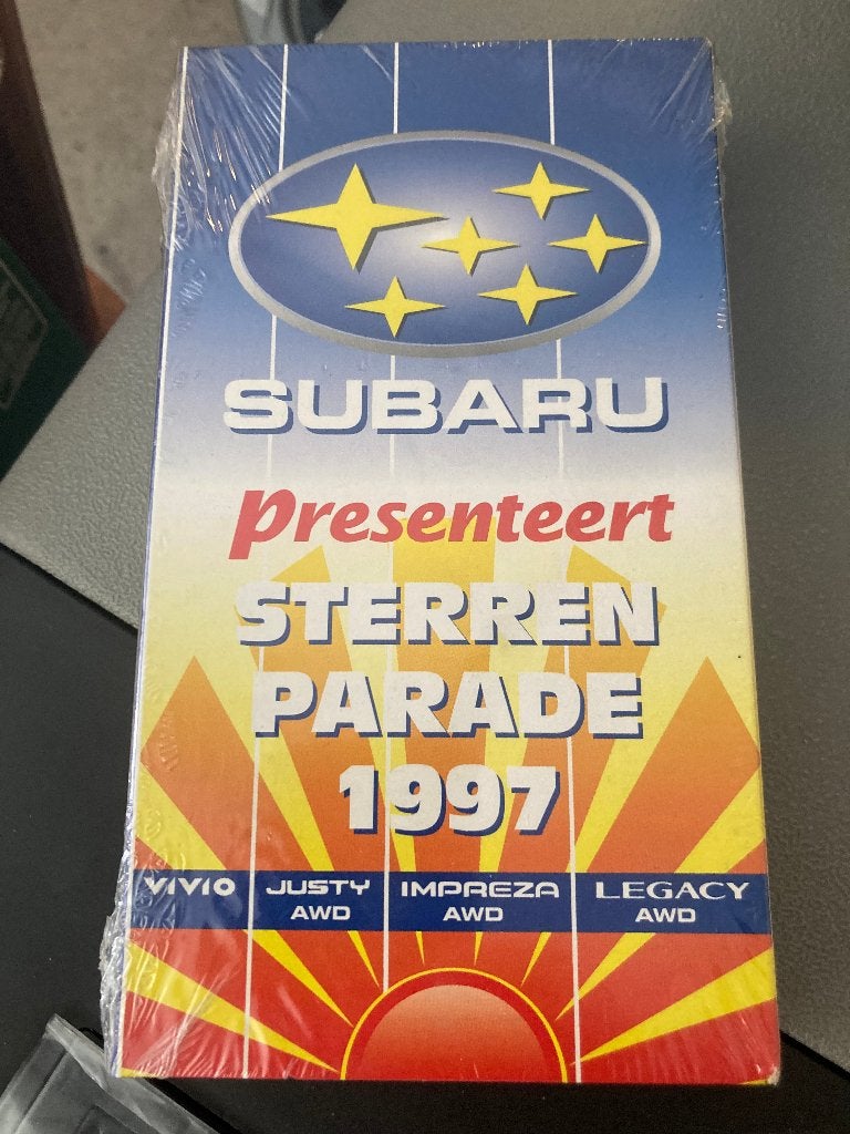 Videoband VHS Subaru 1997 in folie, Alle leeftijden, Overige genres, Ophalen of Verzenden, Nieuw in verpakking