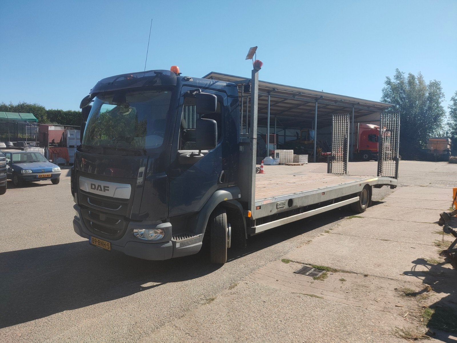 daf oprijwagen euro 6 veel laadvermogen, Euro 6, Blauw, Bedrijf, DAF