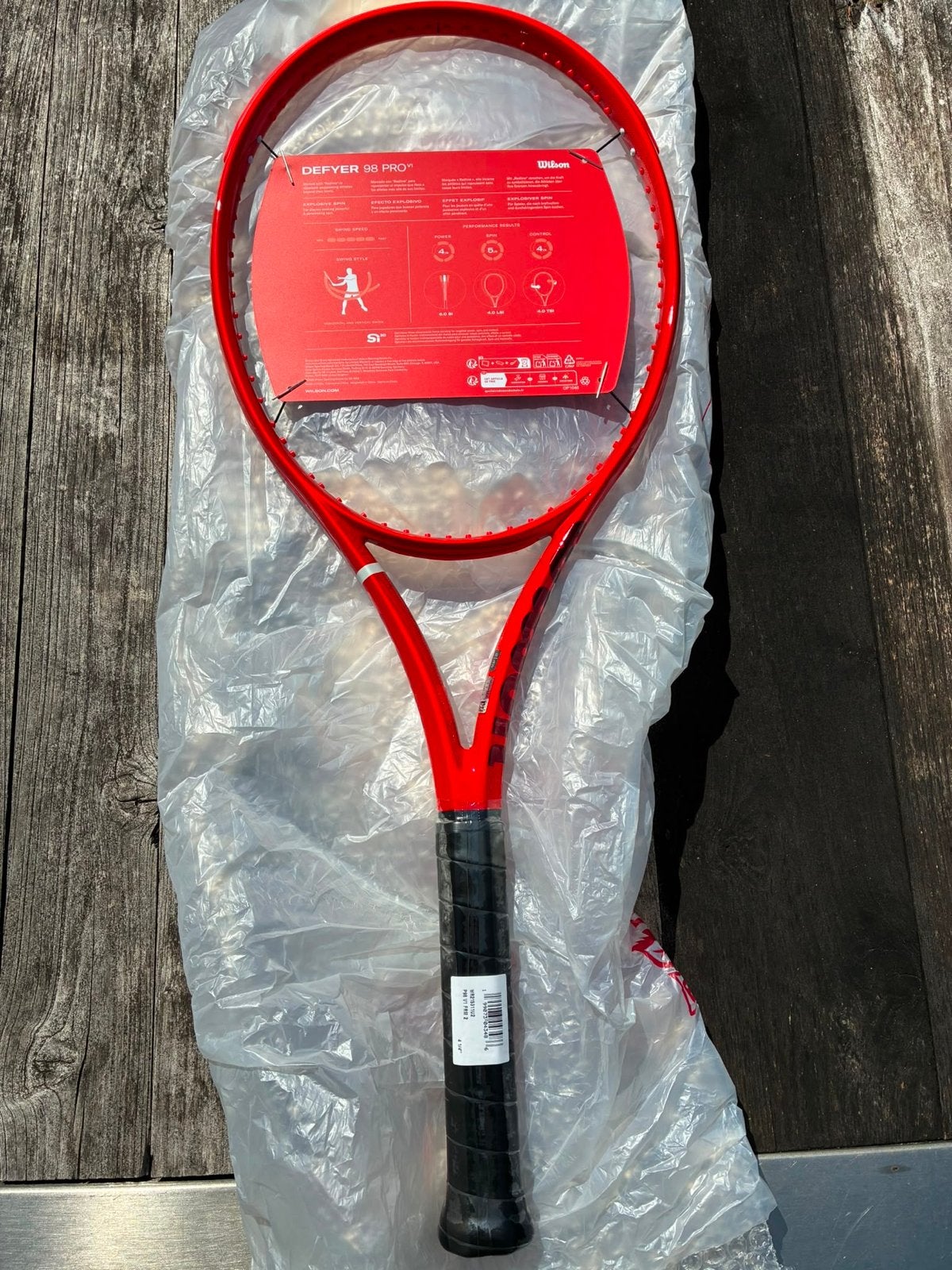 Nieuw Wilson Defyer 98 Pro Tennisracket, L2, Nieuw, Ophalen of Verzenden, Wilson