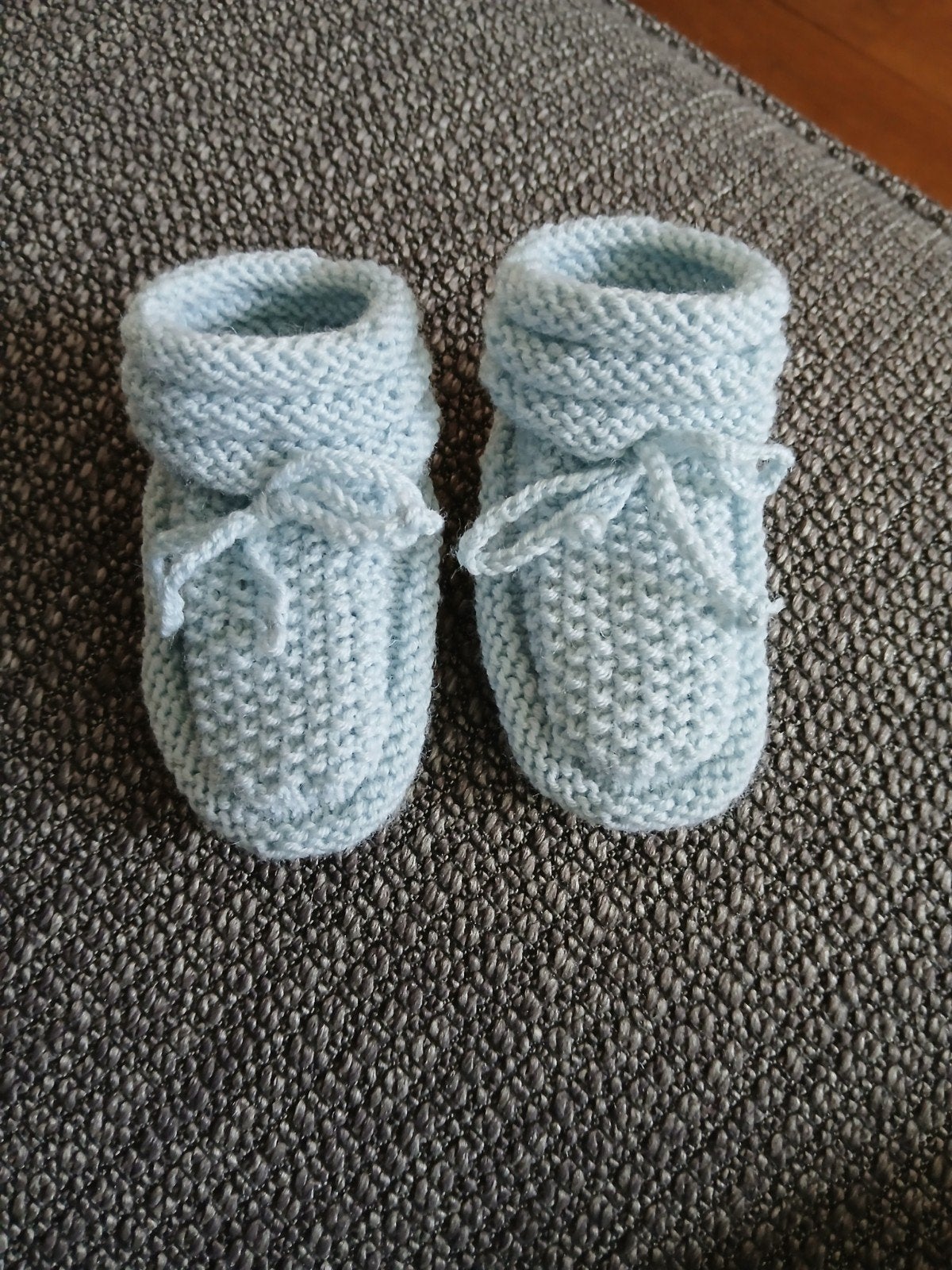 Handgebreide babyslofjes. Maat 50/62, Verzenden, Nieuw, Jongetje of Meisje, Slofjes