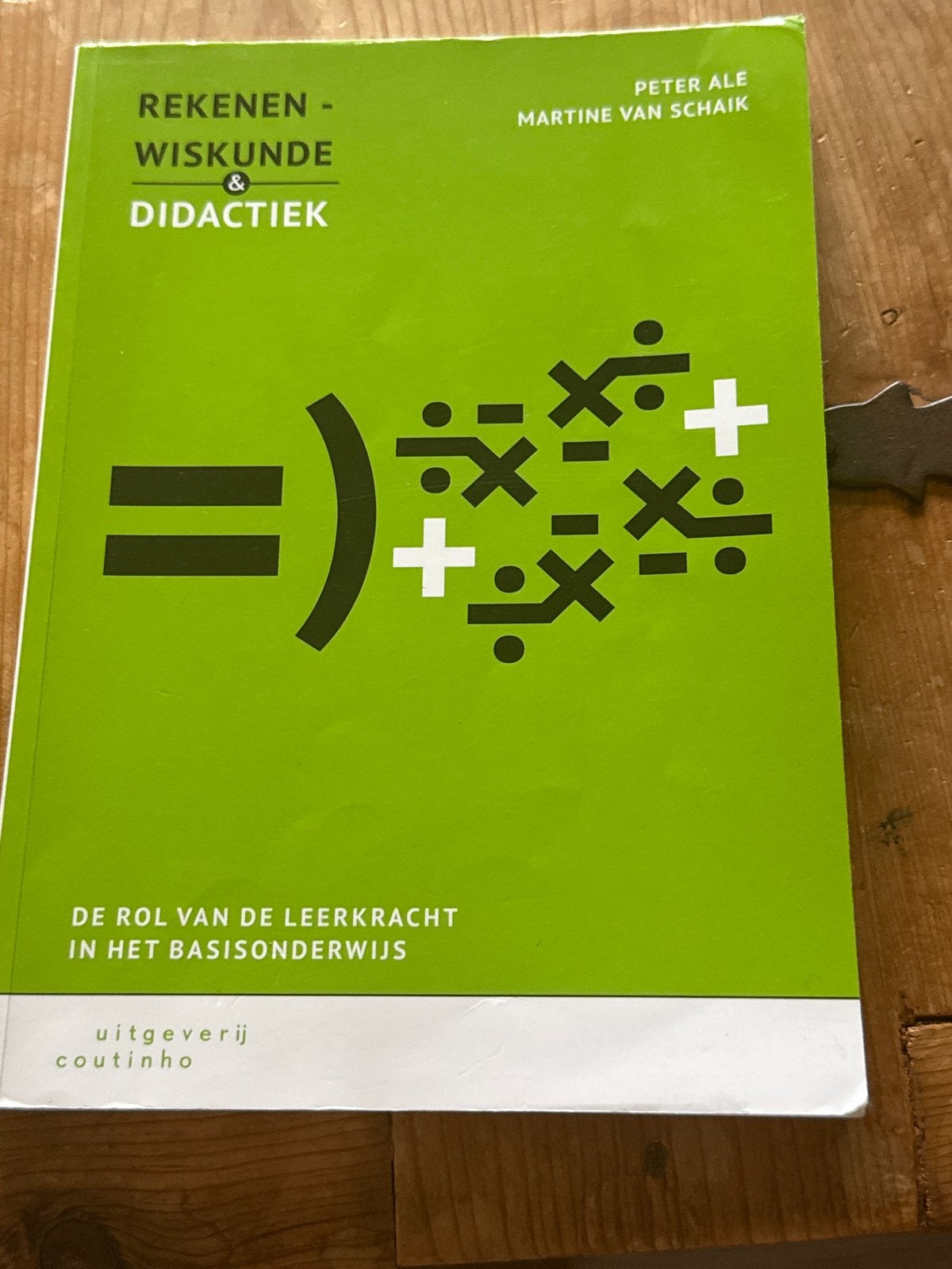Peter Ale - Rekenen-wiskunde en didactiek, Boeken, Ophalen, Zo goed als nieuw, Peter Ale; Martine van Schaik, Nederlands