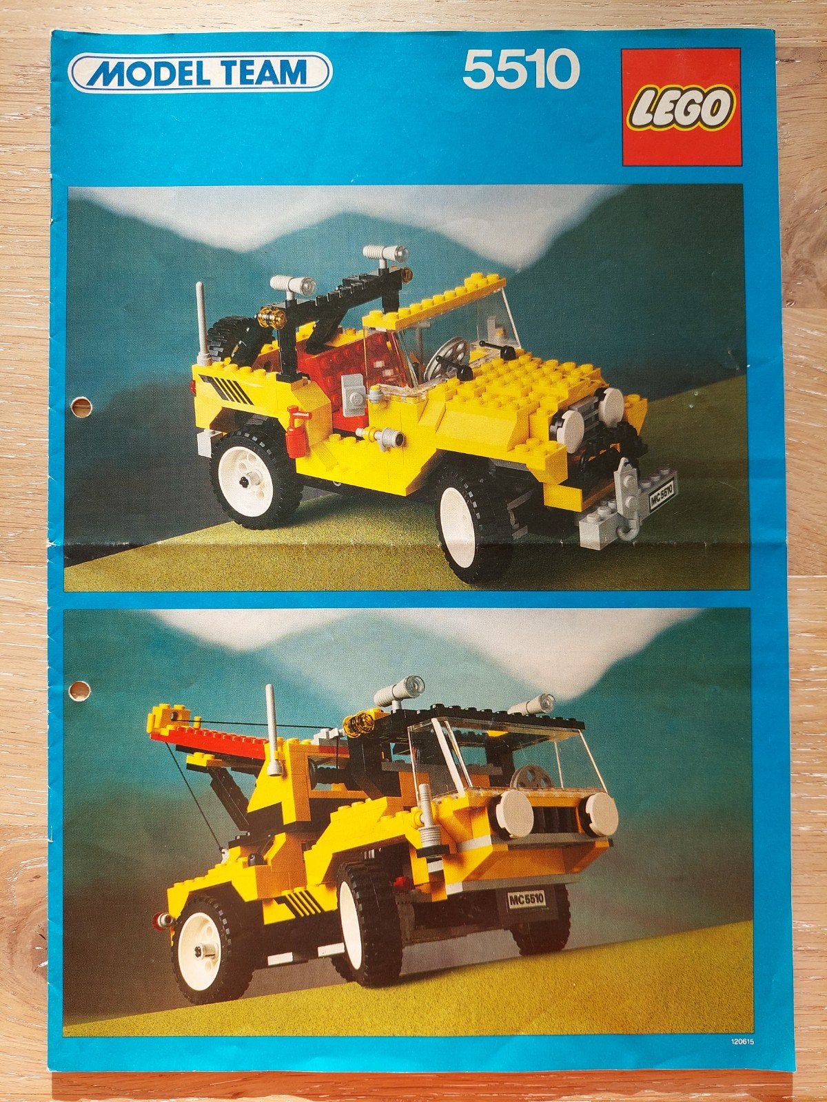 Lego Model Team 5510 Instructieboekje, Kinderen en Baby's, Speelgoed | Duplo en Lego, Gebruikt, Lego, Accessoire, Ophalen of Verzenden