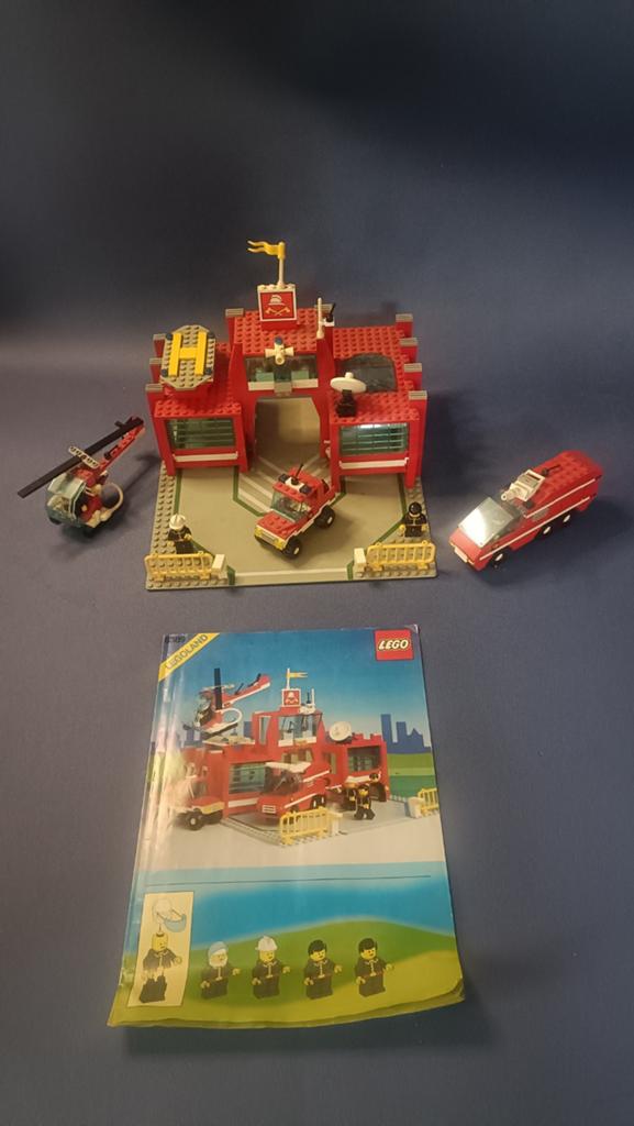 LEGO 6389 Brandweer Kazerne, Gebruikt, Lego, Ophalen of Verzenden, LEGOLAND