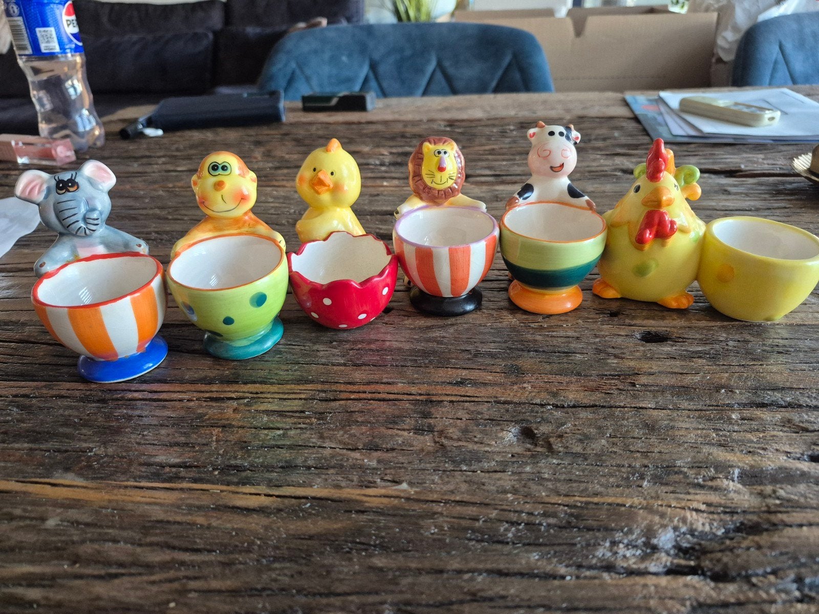 eierdopjes, Huis en Inrichting, Ophalen of Verzenden, Zo goed als nieuw, Overige stijlen, Overige typen