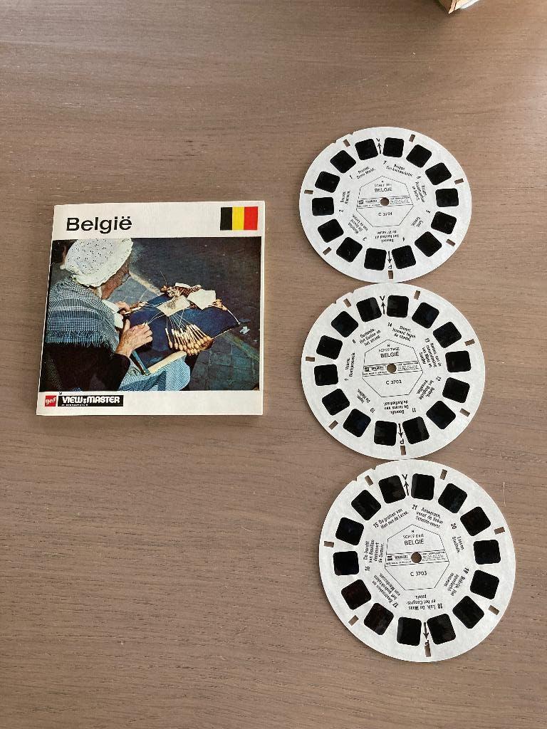 viewmaster schijfjes Belgie, Verzamelen, Verzenden, Overige typen