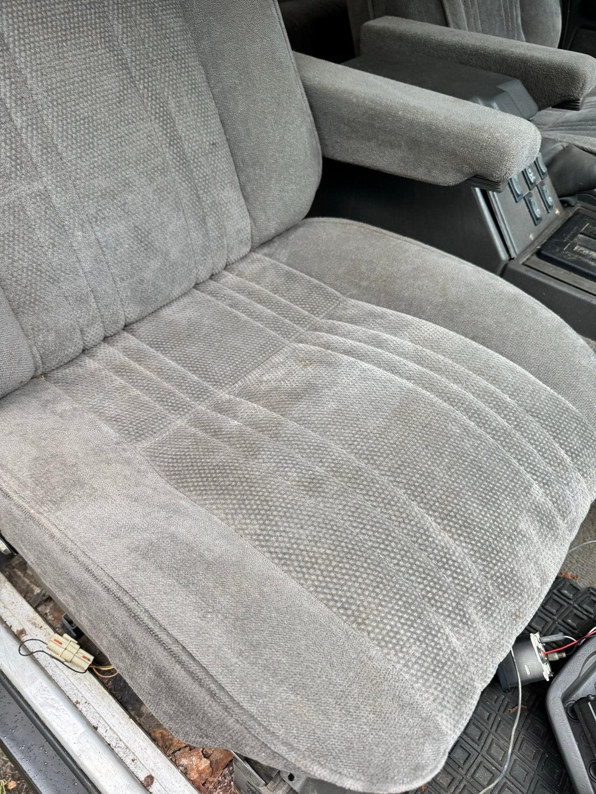 Compleet interieur Range Rover Classic 1989 - Grijs stof, Auto-onderdelen, Interieur en Bekleding, Ophalen, Gebruikt, Land Rover
