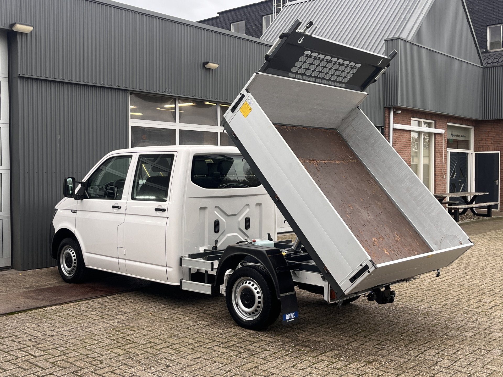 Volkswagen Transporter 2.0 TDI L2H1 DC Kipper open laadbak A, Auto's, 15 km/l, Gebruikt, 4 cilinders, Volkswagen