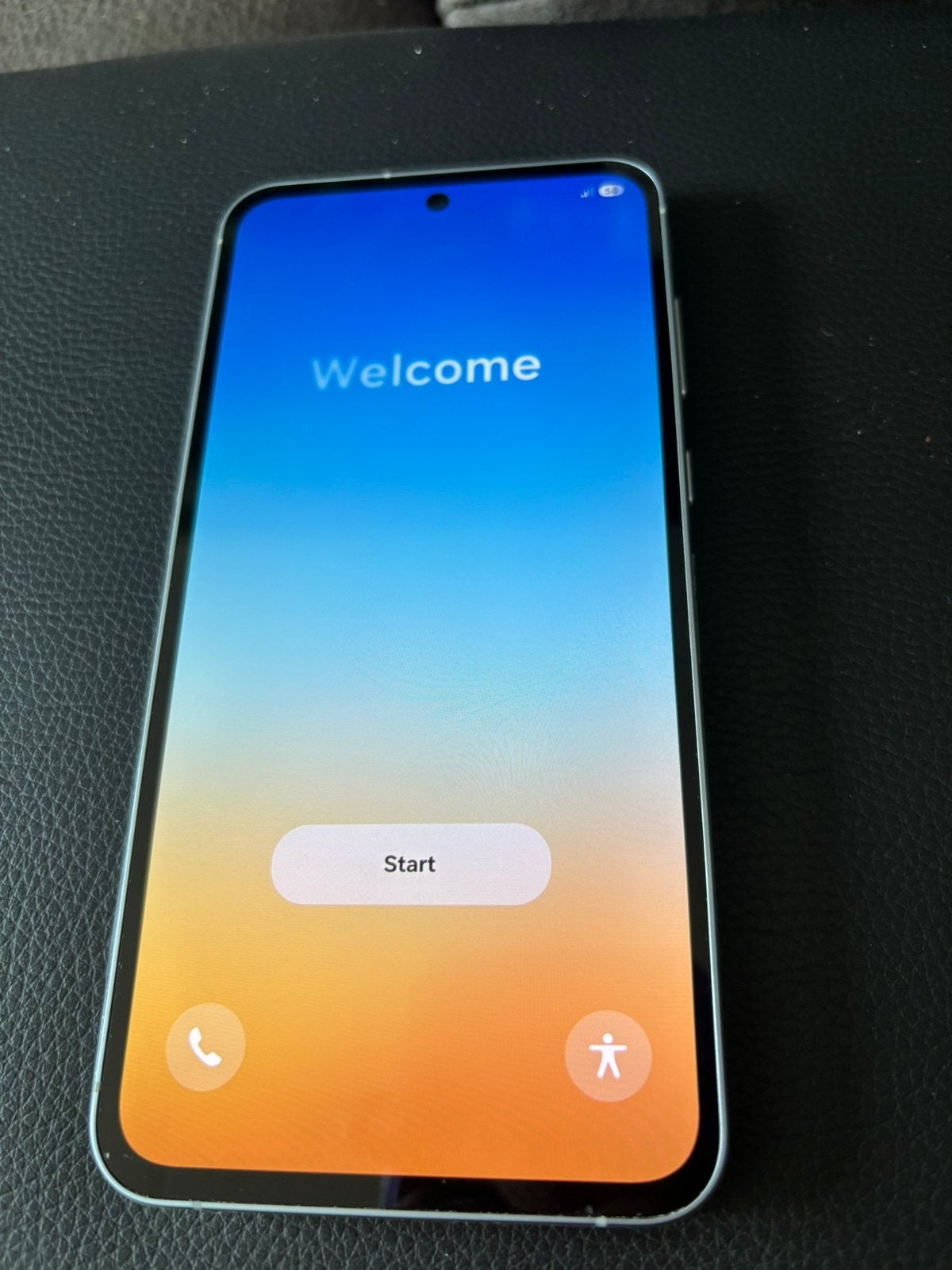 Foto 2 van Mobiel Samsung Galaxy A55 5G. Iceblue