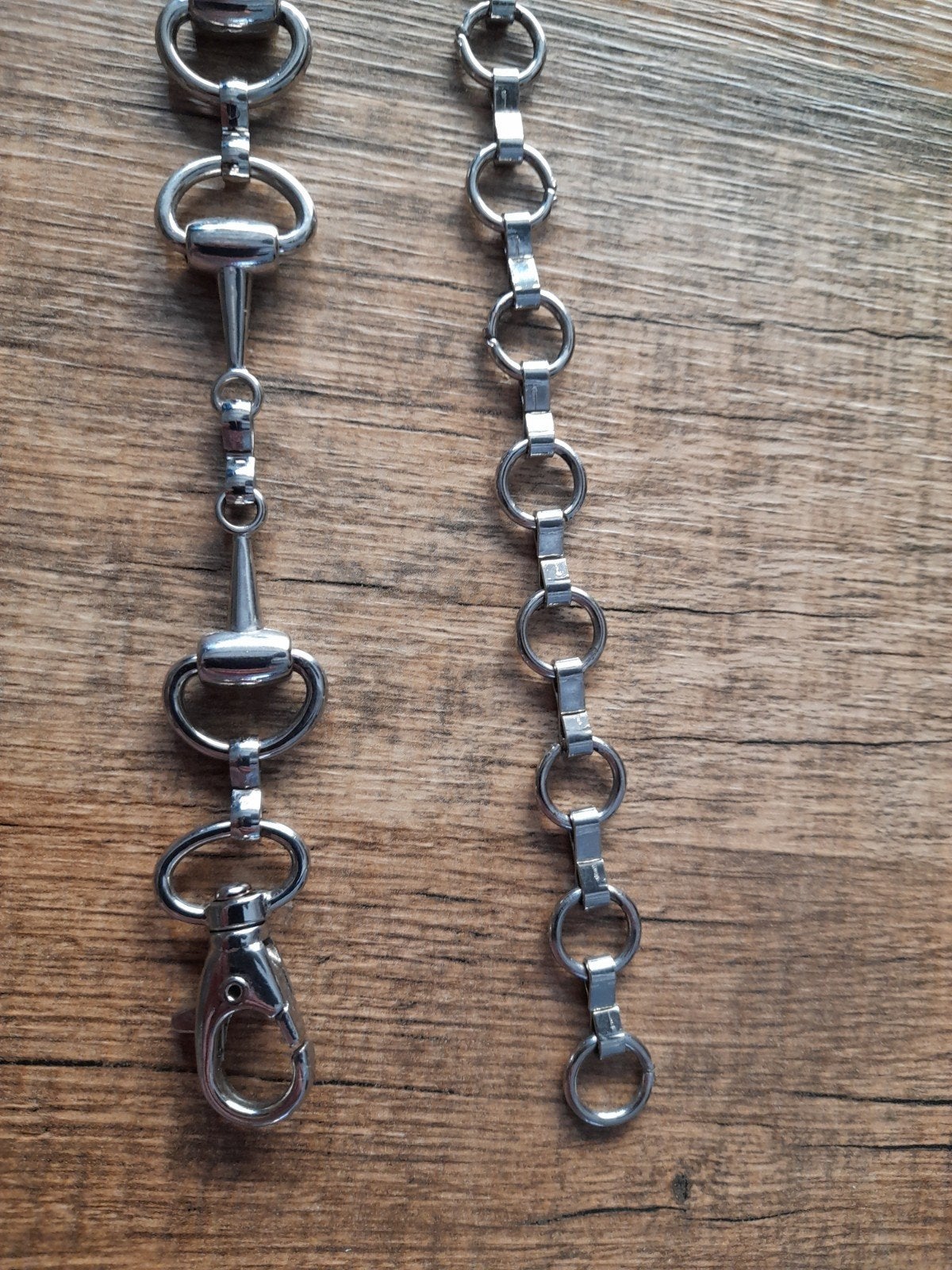 Paardenbit dames riem/ketting met 9 bitjes nieuwe, Overige materialen, Verstelbaar, Ophalen of Verzenden, Zo goed als nieuw