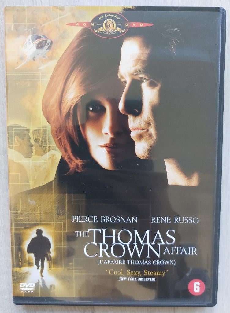 DVD The Thomas Crown Affair (1999), Cd's en Dvd's, Dvd's | Thrillers en Misdaad, Zo goed als nieuw, Maffia en Misdaad, Vanaf 6 jaar