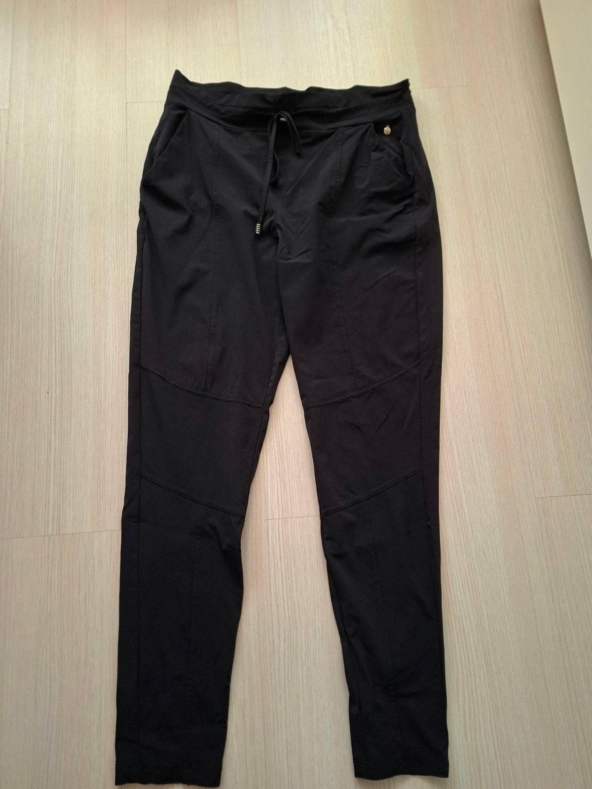 Zwart Daelin travel broek maat XL, Zwart, Maat 46/48 (XL) of groter, Ophalen of Verzenden, Zo goed als nieuw