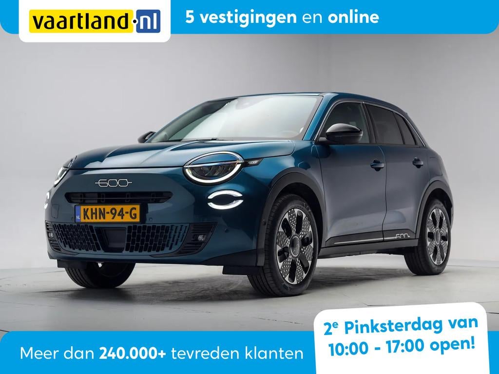 Fiat 600 600 e La Prima 54 kWh [ Navi Camera Apple / Android, Auto's, Fiat, Bedrijf, Te koop, ABS, Achteruitrijcamera, Airbags