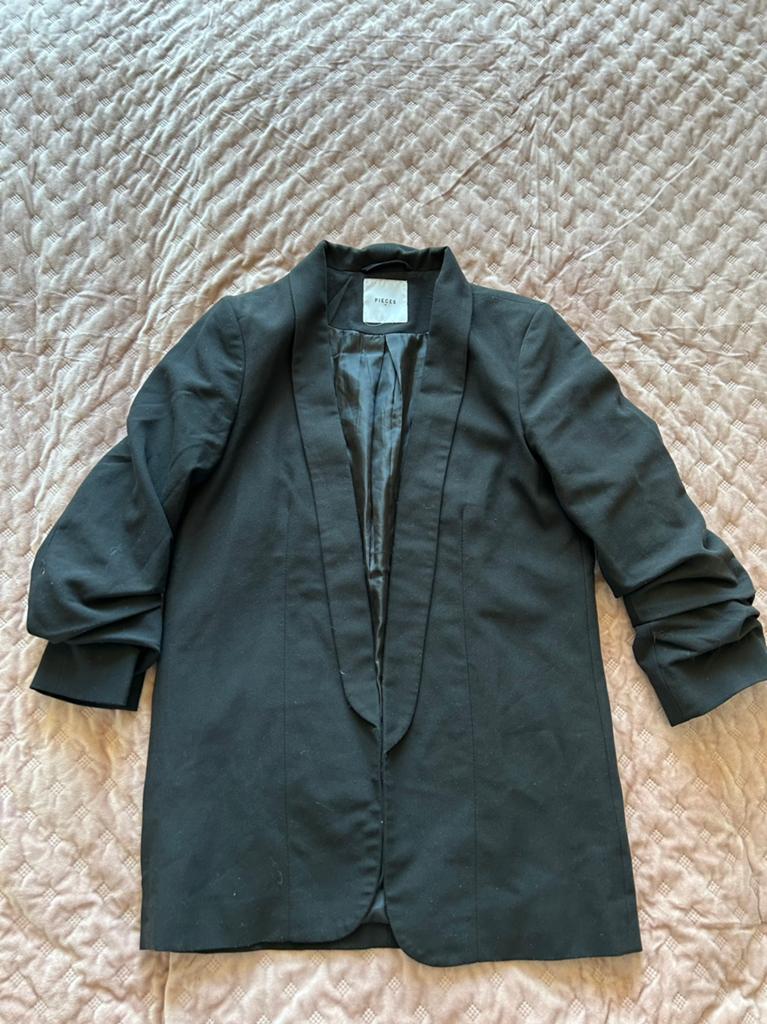 Pieces dames blazer zwart M, Maat 38/40 (M), Zwart, Ophalen of Verzenden, Jasje