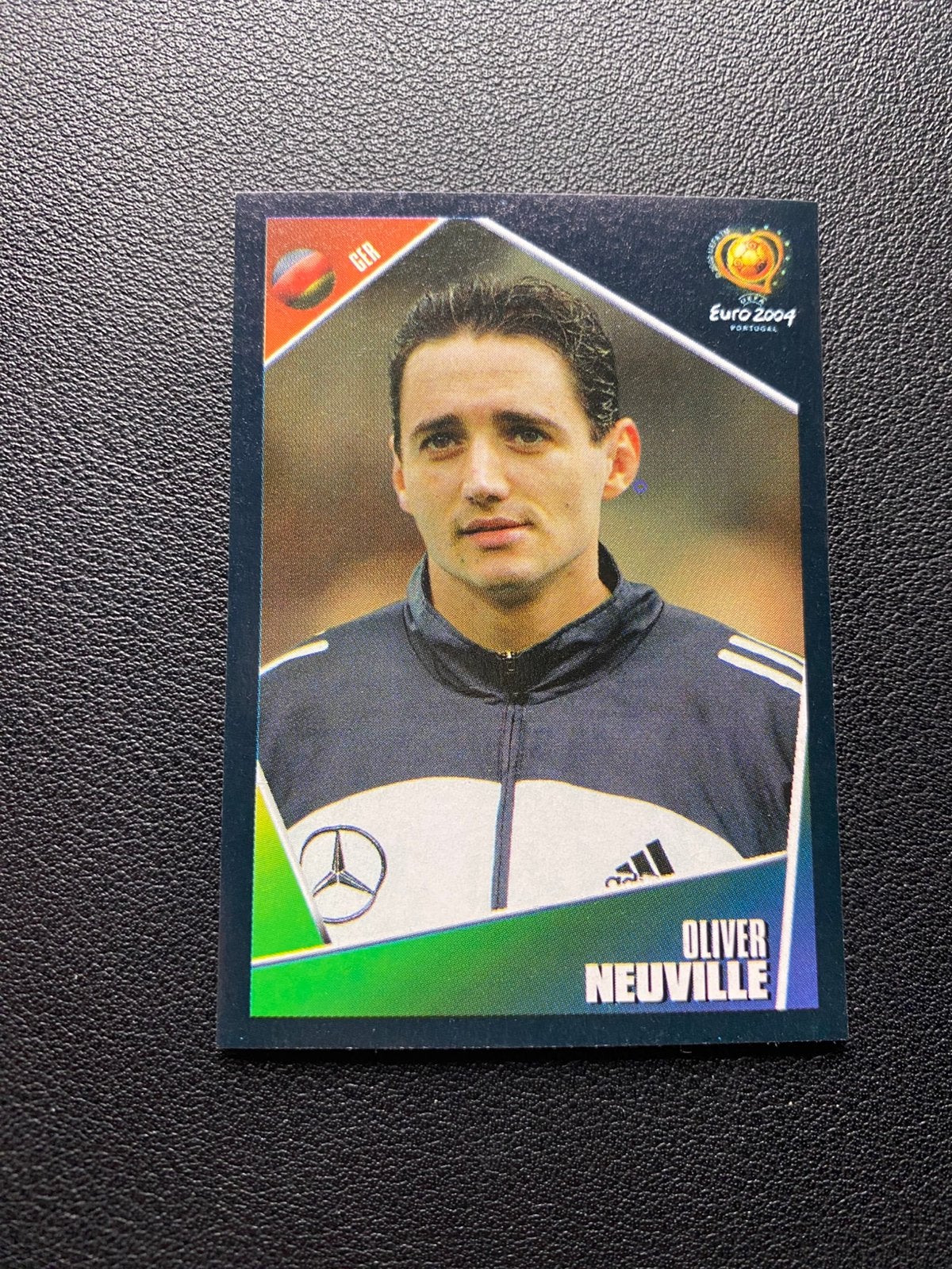 Oliver Neuville - Duitsland - Panini Euro 2004, Ophalen of Verzenden, Zo goed als nieuw, Buitenlandse clubs, Poster, Plaatje of Sticker