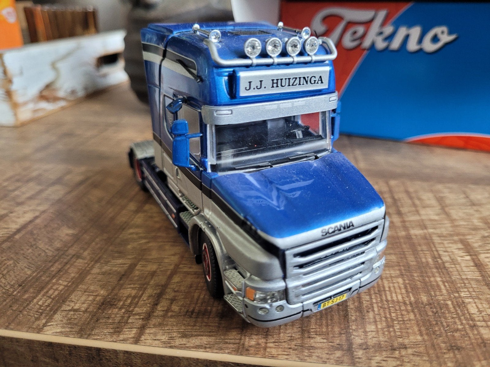 scania t truck j.j  huizinga, Tekno, Nieuw, Tekno, Bus of Vrachtwagen