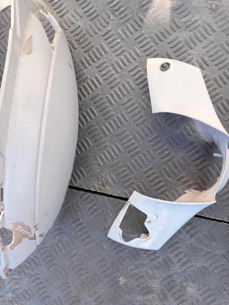Piaggio Zip SP kappenset Mat Grey, Fietsen en Brommers, Brommeronderdelen | Scooters, Ophalen of Verzenden, Gebruikt, Kap, Piaggio