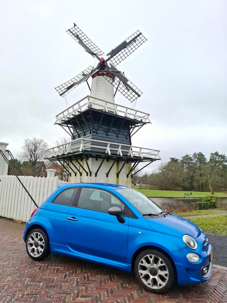 Fiat 500S Twinair Turbo 80pk 2017, Voorwielaandrijving, 905 kg, Origineel Nederlands, Handgeschakeld
