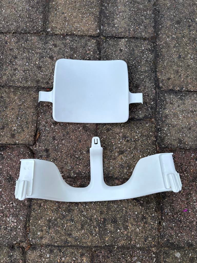 Stokke Baby Set - Wit, Ophalen, Gebruikt, Meegroeistoel, Stoelverkleiner