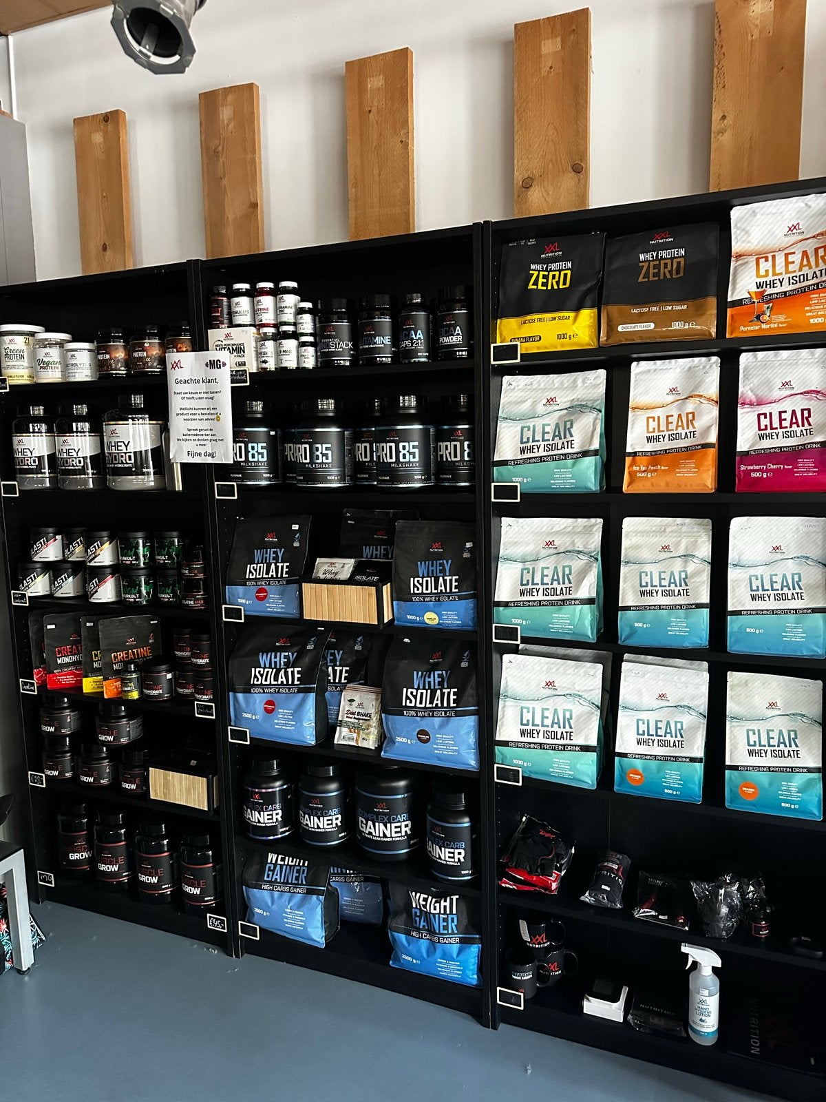 XXL Nutrition Supplementen & Sportkleding - Fysieke Winkel, Ophalen, Nieuw, Poeder of Drank