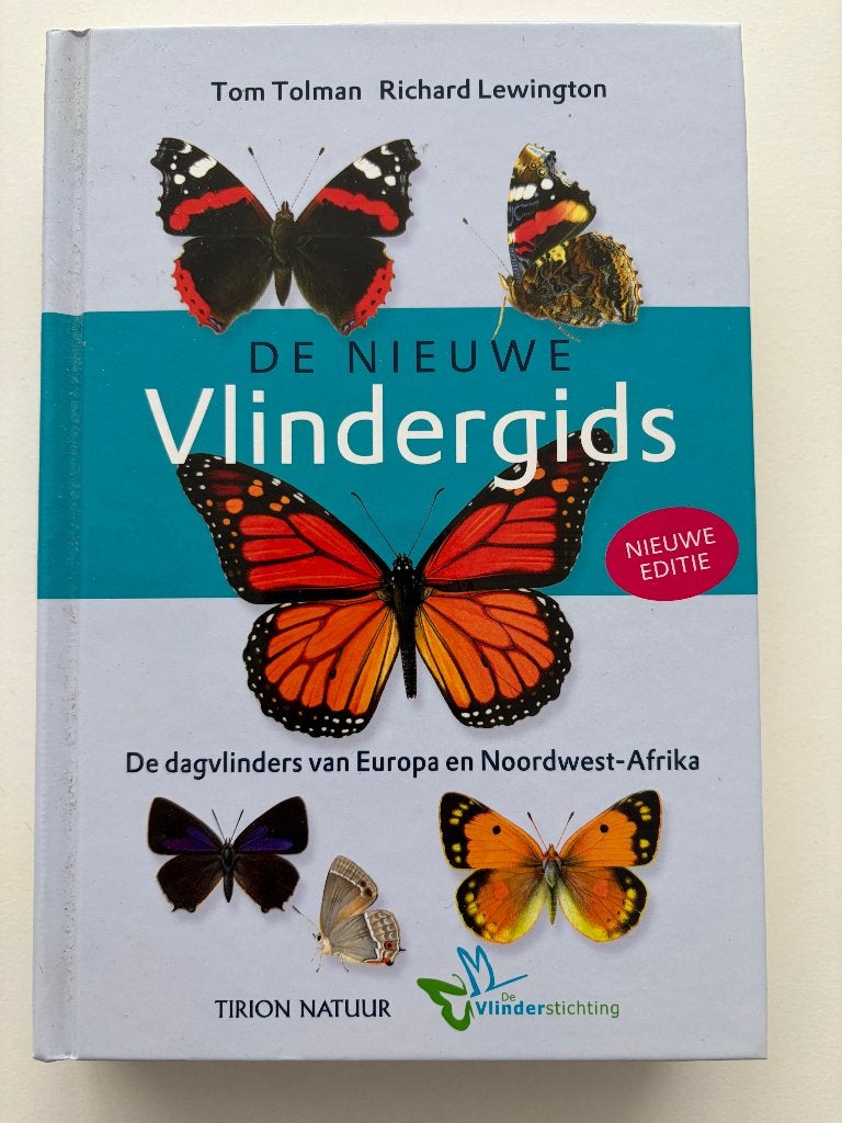 De Nieuwe Vlindergids, Verzenden, T. Tolman, Zo goed als nieuw, Overige onderwerpen