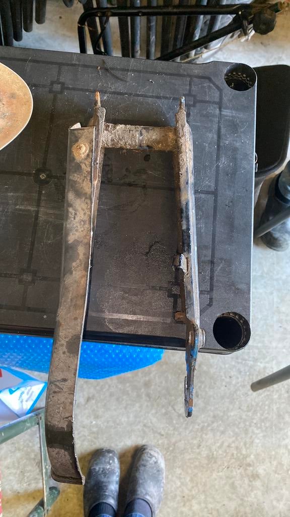 achterbrug tomos, Ophalen, Gebruikt, Frame