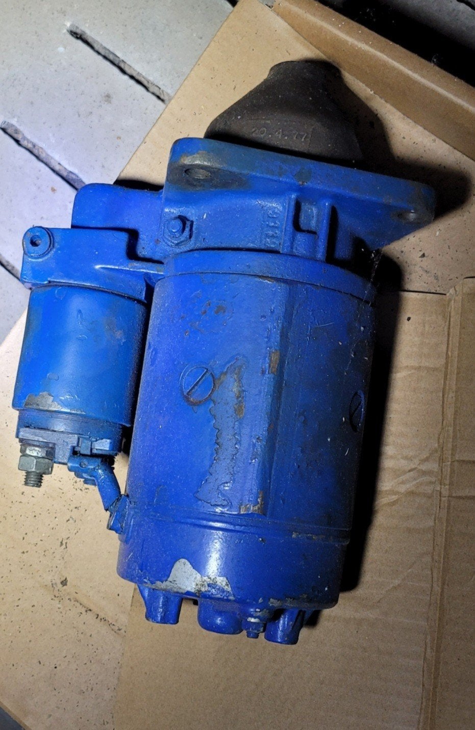 startmotor iveco 24v, Ophalen, Gebruikt, Motor en Techniek, Zeilboot of Motorboot