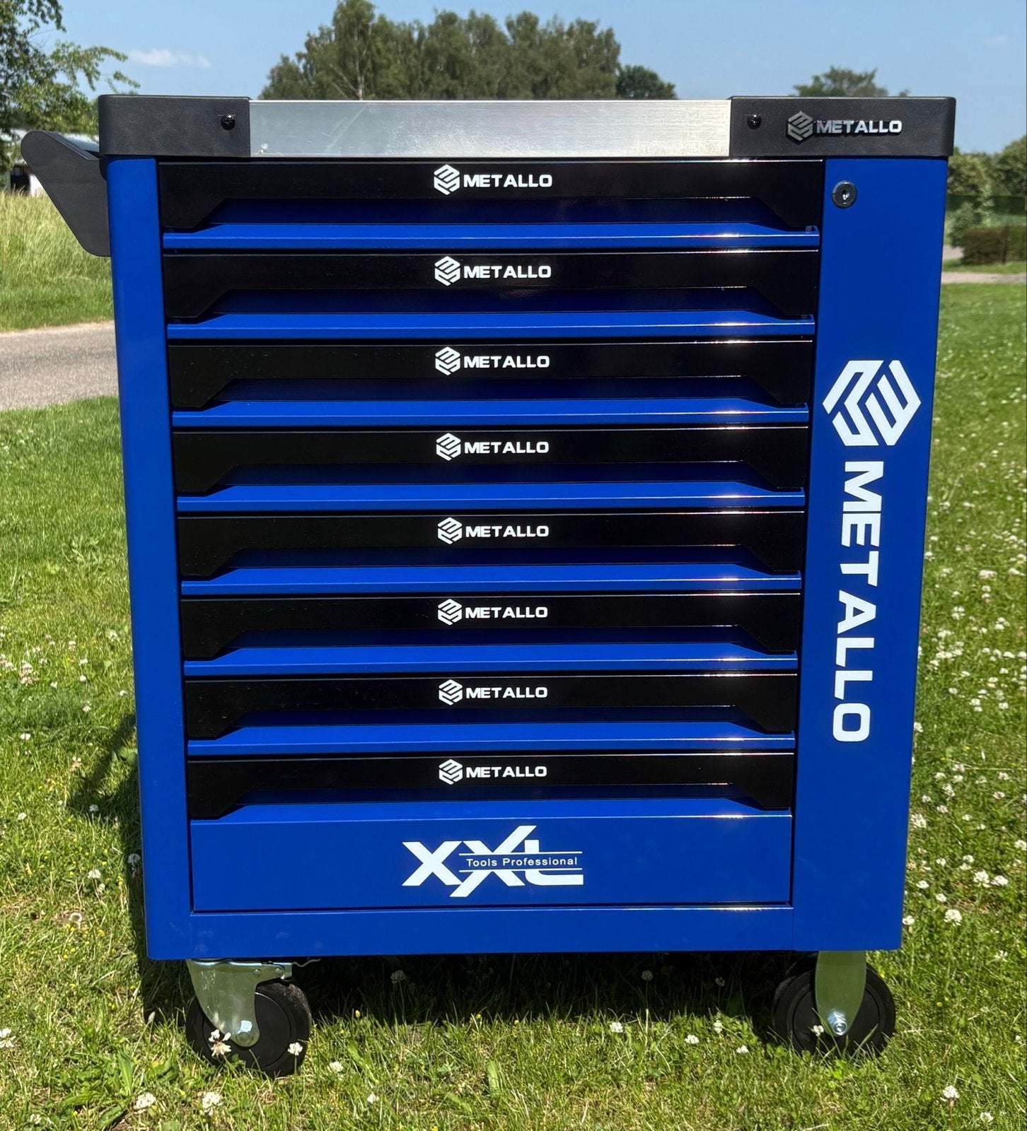 Metallo XXL Gereedschapswagen met 8 gevulde laden, Ophalen, Nieuw, Gereedschapsopslag, Metallo