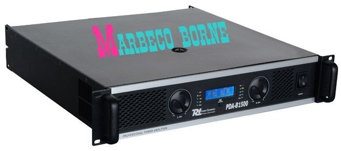 Versterker, Amplifier 1500 watt Professional NIEUW PDA-B1500, Info@marbeco.nl, Power Dynamics, Nieuw, Overige instrumenten