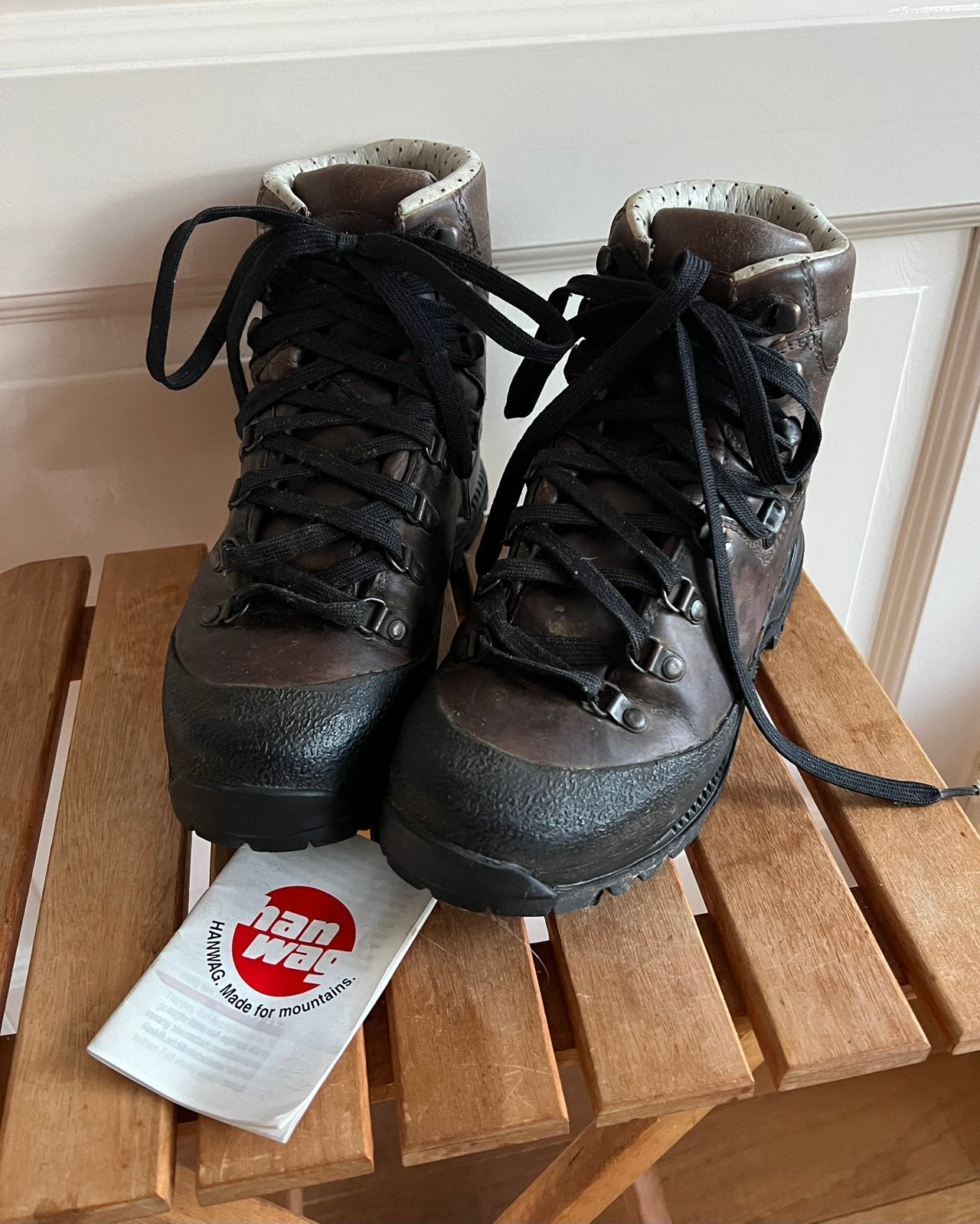 Hanwag lederen dames berg-wandelschoenen maat 37/37,5, Ophalen of Verzenden, Gebruikt, Schoenen