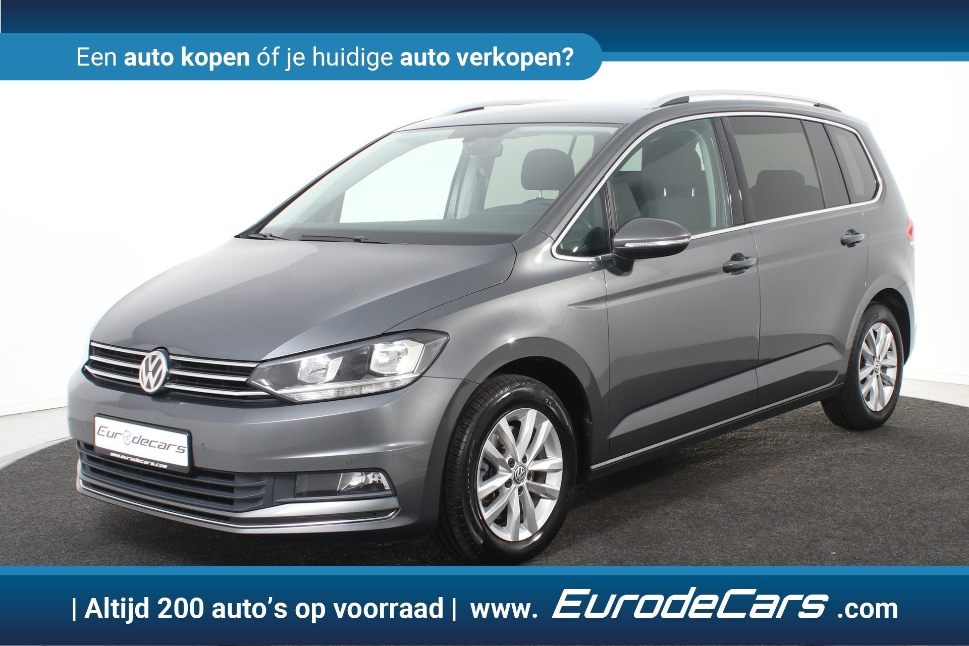 Volkswagen Touran 1.0 TSI Highline *1ste Eigenaar*Leer*Trekh, Voorwielaandrijving, Gebruikt, 4 cilinders, 116 pk