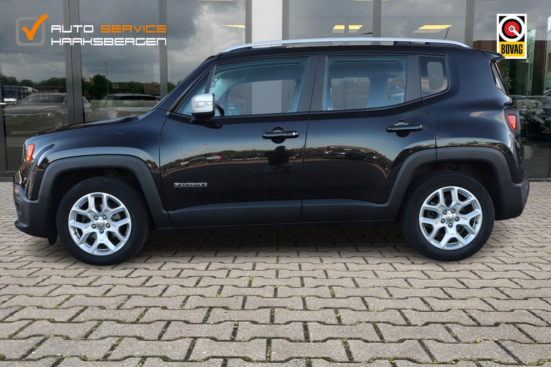 Jeep Renegade 1.4 MultiAir Longitude | Keyless | 17 Inch | P, Auto's, Jeep, Stof, Gebruikt, 4 cilinders, Zwart