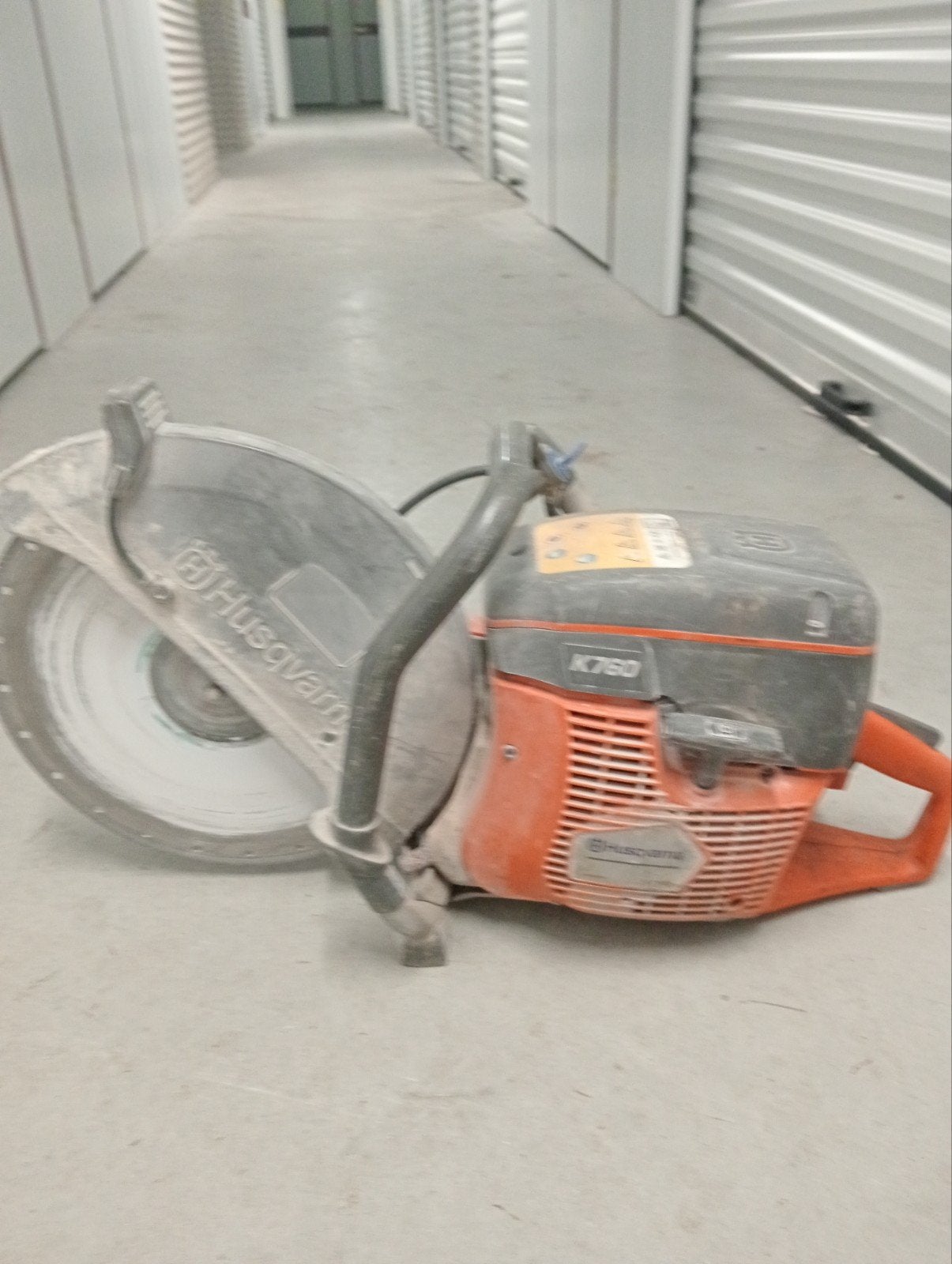 Husqvarna K760  lees beschrijving, Gebruikt, 70 mm of meer, Overige typen, Ophalen of Verzenden