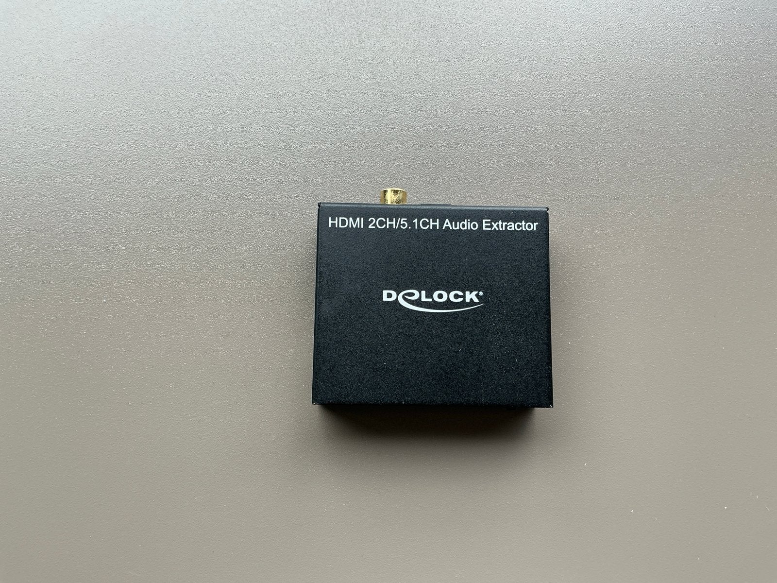 DeLOCK HDMI 2CH/5.1CH Audio Extractor, Ophalen of Verzenden, Zo goed als nieuw