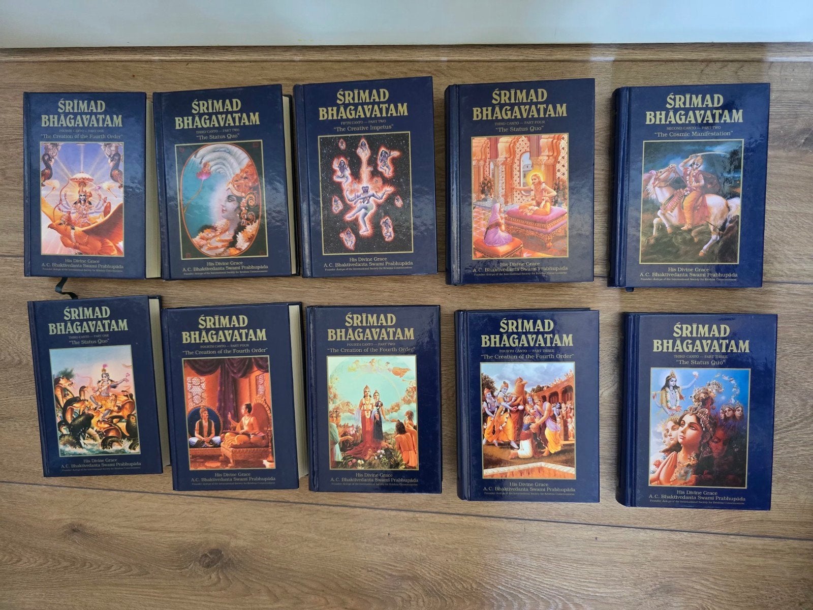Srimad Bhagavatam Set (10 delen), Boeken, Ophalen of Verzenden, Gelezen, Spiritualiteit algemeen, Overige typen