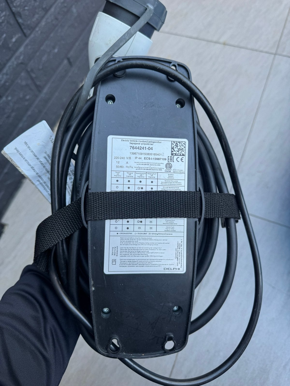 BMW Laadkabel 220-240V (Delphi), Ophalen of Verzenden, Gebruikt