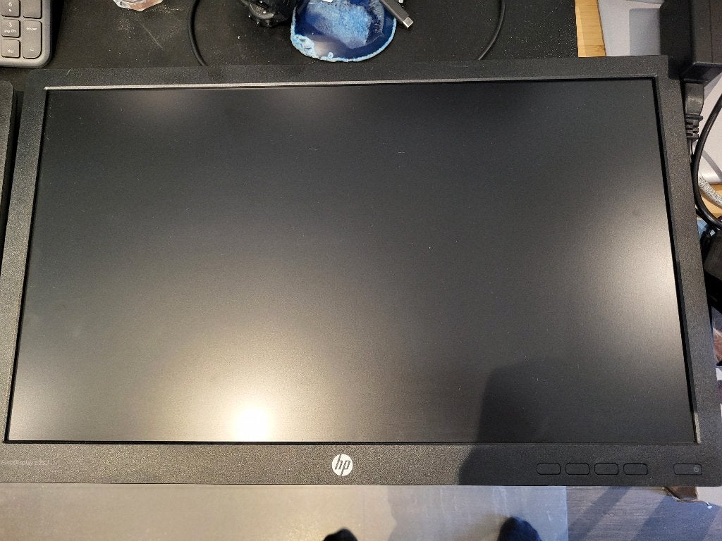 2x Monitor HP elitedisplay E232 without stand, Ophalen, Gebruikt, IPS, Full HD