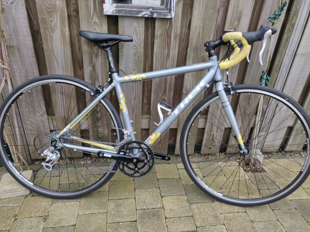 Trek Wielrenfiets - Ideaal voor de beginnende fietser, Fietsen en Brommers, Fietsen | Racefietsen, Gebruikt, Aluminium, Dames