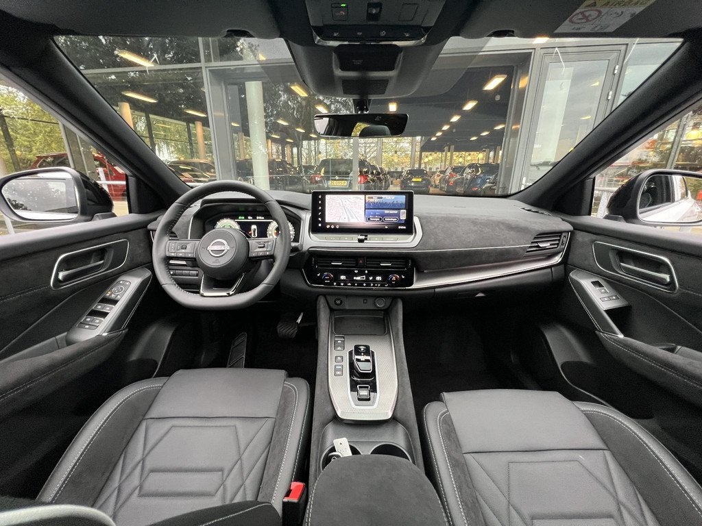 Nissan Qashqai 1.5 e-Power N-Design | Cold Pack | Panoramada, Auto's, Nissan, 1497 cc, 190 pk, Wit, Bedrijf