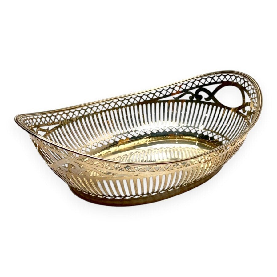 Zilveren broodmand, Antiek en Kunst, Ophalen of Verzenden, Zilver