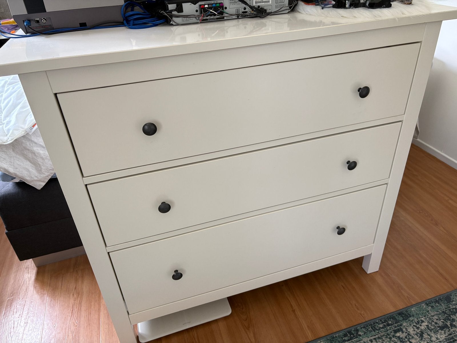 Kast ikea Hemnes, 5 laden of meer, Ophalen of Verzenden, Zo goed als nieuw, Minder dan 100 cm