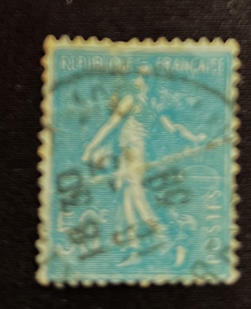 1937 Frankrijk Semeuse 50c Yvert 362 gebruikt, Verzenden, Gestempeld
