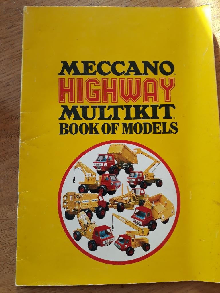 Meccano Highway Multikit Book of Models 1972, Ophalen of Verzenden, Gelezen, Tekenen en Schilderen