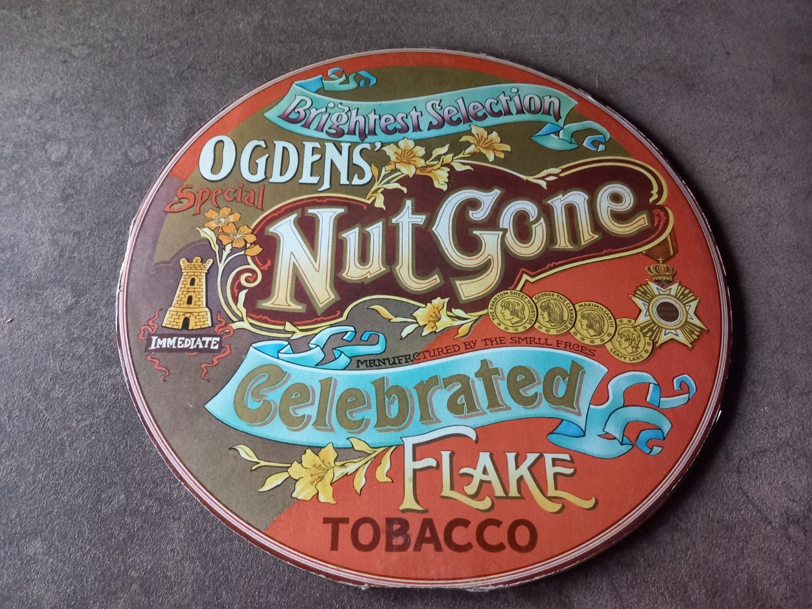 Small Faces - Ogden's Nut Gone Flake (Originele Persing), Originele persing, Ophalen of Verzenden, Gebruikt, 12 inch