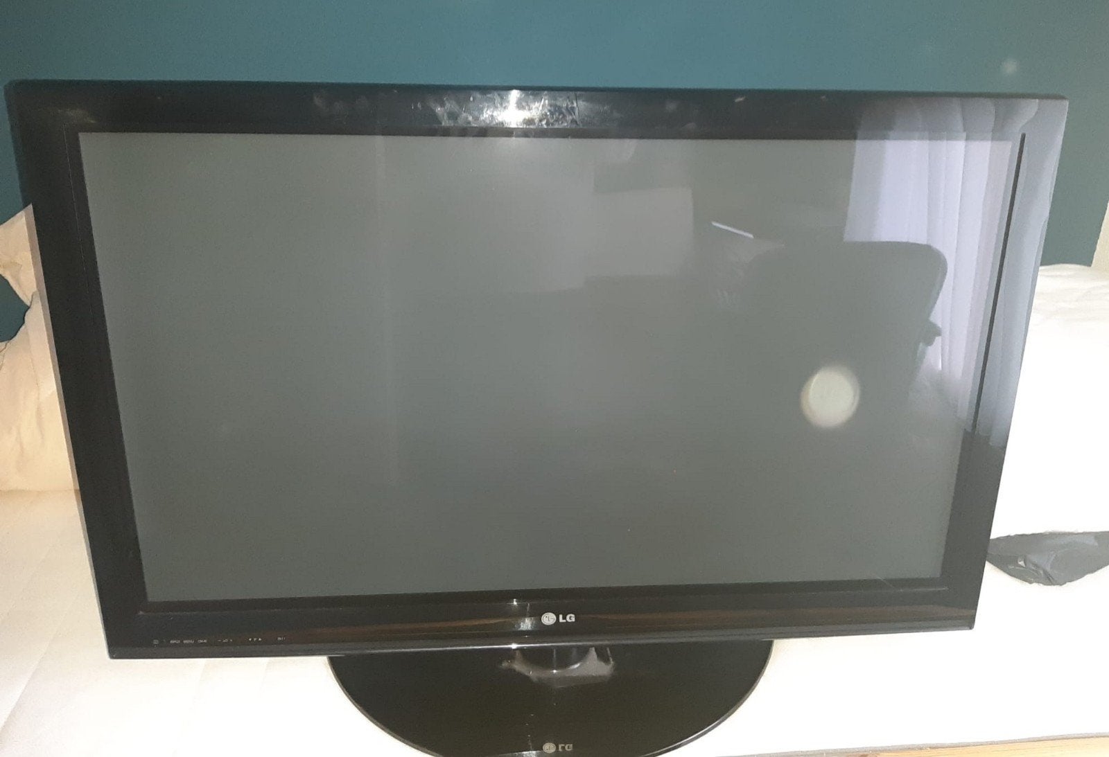 LG Plasma TV 42 inch met Ambilight en afstandsbediening, Ophalen, Gebruikt, LCD, 100 cm of meer