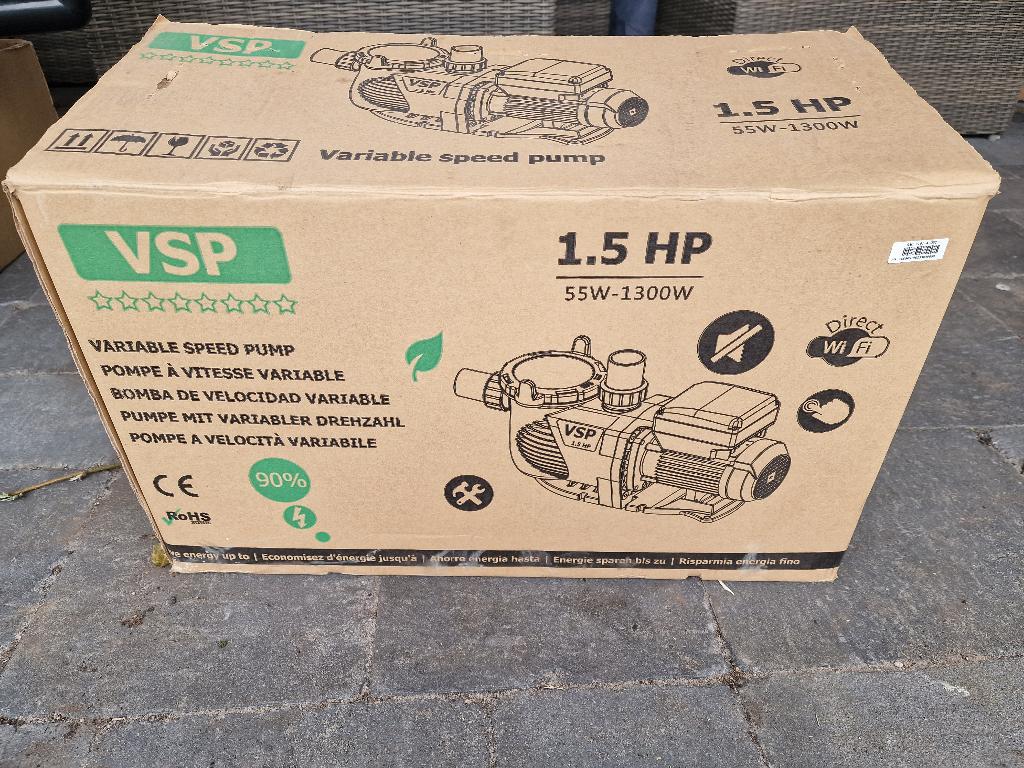 Poollux variabele zwembadpomp, Tuin en Terras, Ophalen of Verzenden, Zo goed als nieuw