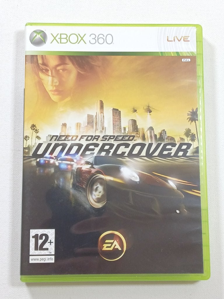 Need for Speed Undercover - XBOX 360 - PAL - Compleet - CIB, Gebruikt, Microsoft, 1 speler, Racen en Vliegen